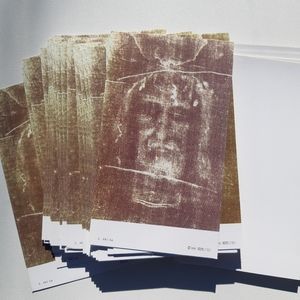 Free w Purchase 50+ Holy Face Catholic Cards